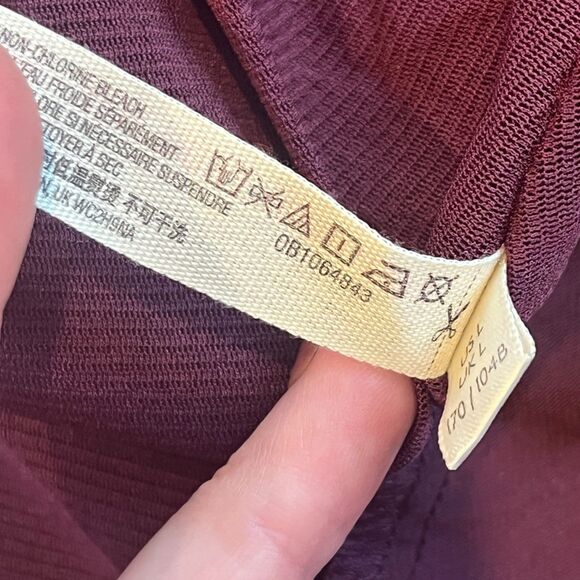 Free People Intimately Turn It On Cami Sequins Layered Plum Prune Large NEW NWT - Picture 9 of 13